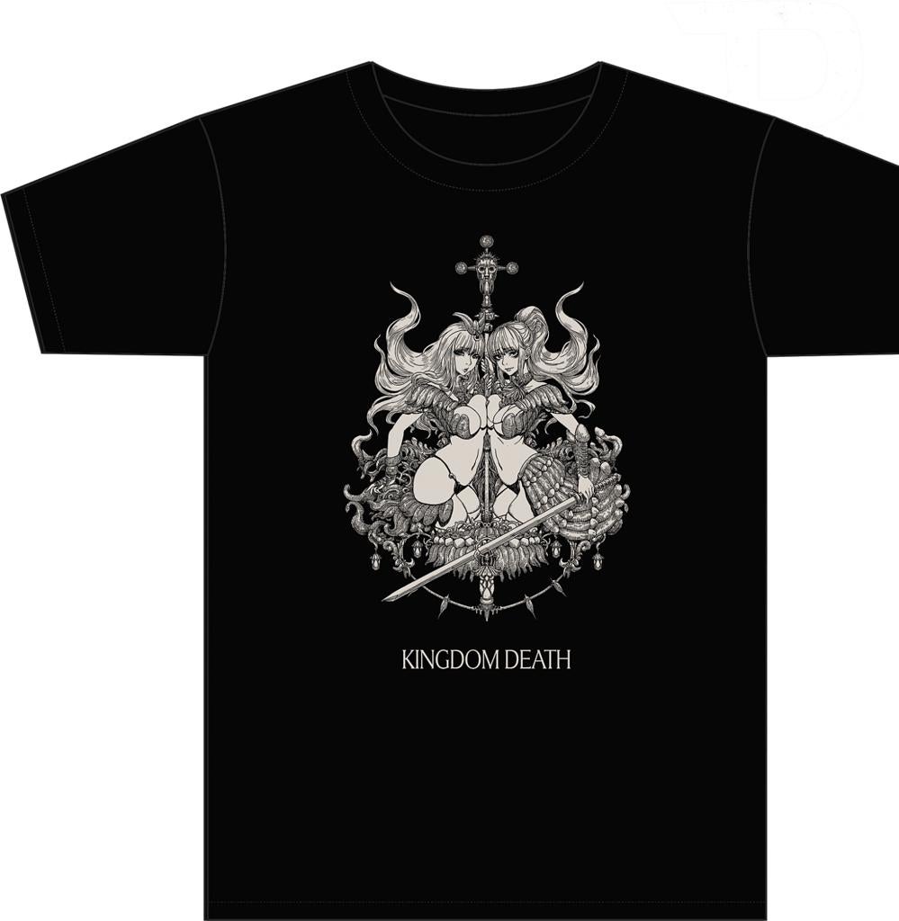 Kingdom Death Satan T-shirt XXL Zwart - Nieuw KS exclusive, Ophalen of Verzenden, Nieuw, Overige maten, Zwart