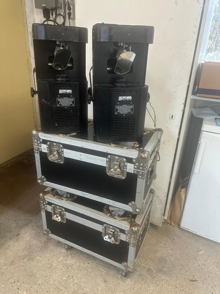 Robe DJ Scan 150XT 2 stuks incl flightcases, Ophalen, Gebruikt, Licht, Geluidgestuurd
