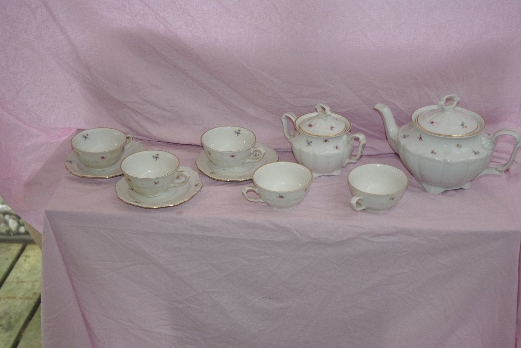 Roosjes servies ( Losse Delen, Ophalen of Verzenden