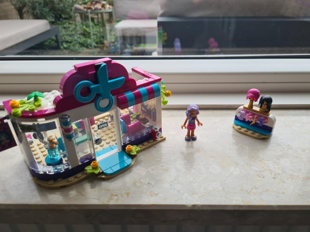 Lego friends kapsalon, Ophalen of Verzenden, Zo goed als nieuw