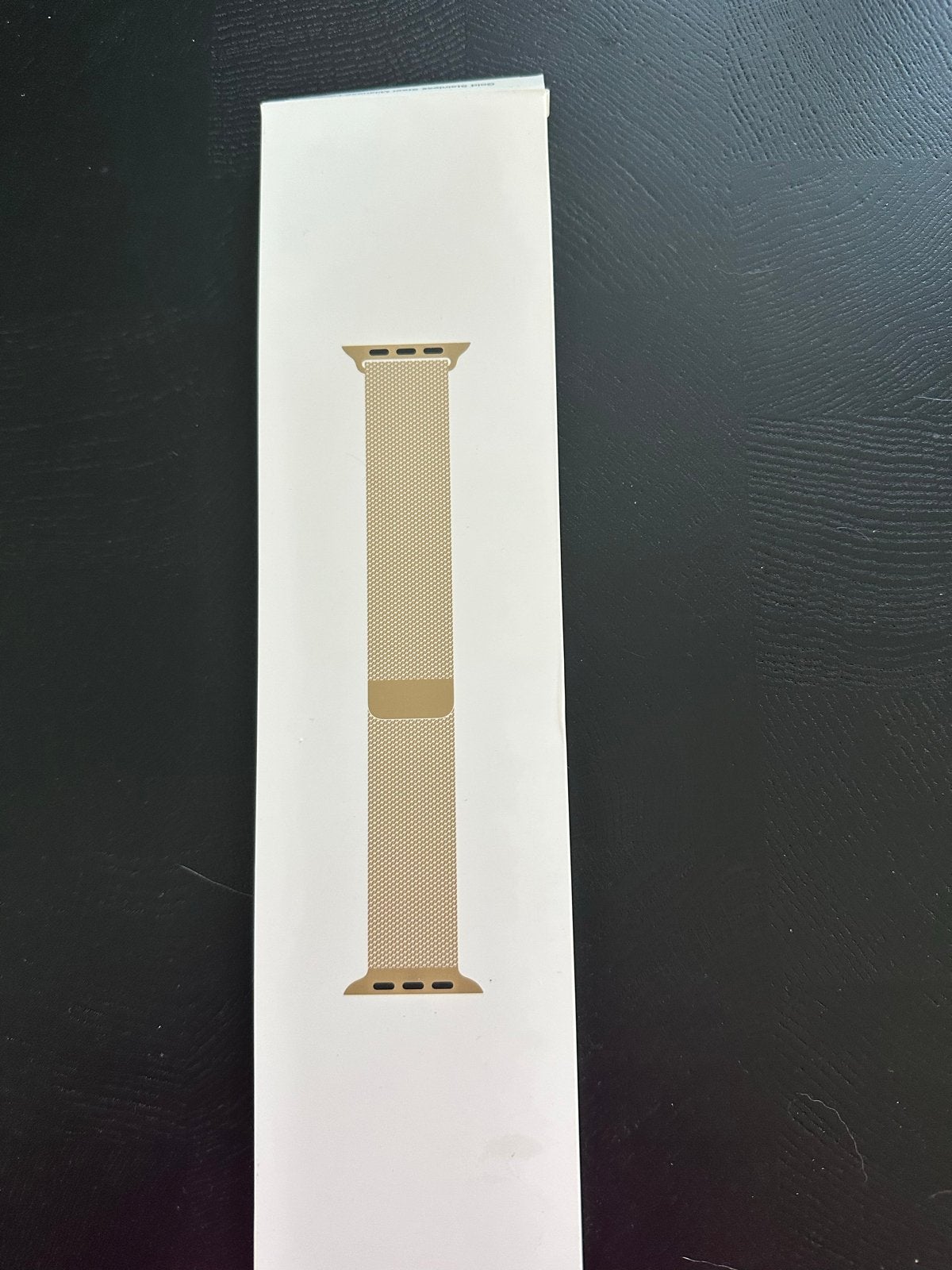 Apple Watch Milanese Loop Band Goud / 41 cm, Ophalen of Verzenden, Gebruikt, IOS