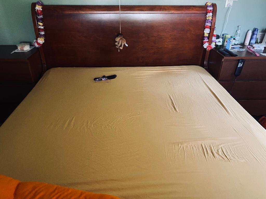 2x1 persoons bed in ombouw, Huis en Inrichting, Slaapkamer | Bedden, Verstelbaar, 90 cm, Overige kleuren, Tweepersoons