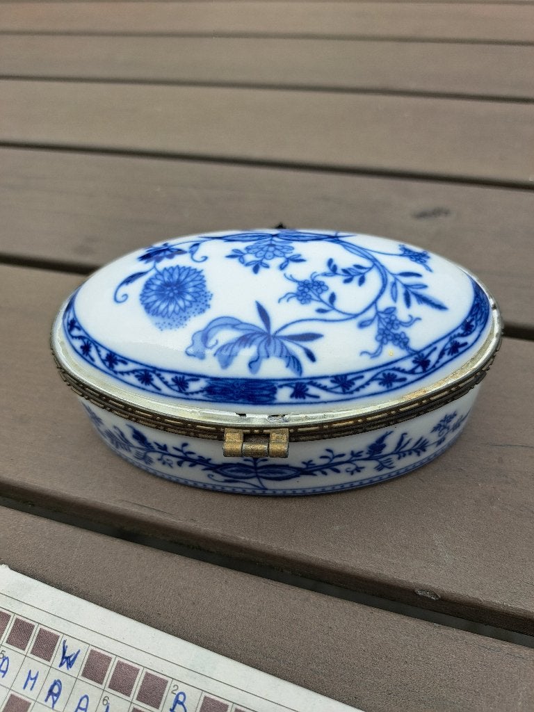 Zwiebelmuster  sieradendoosje, Ophalen of Verzenden
