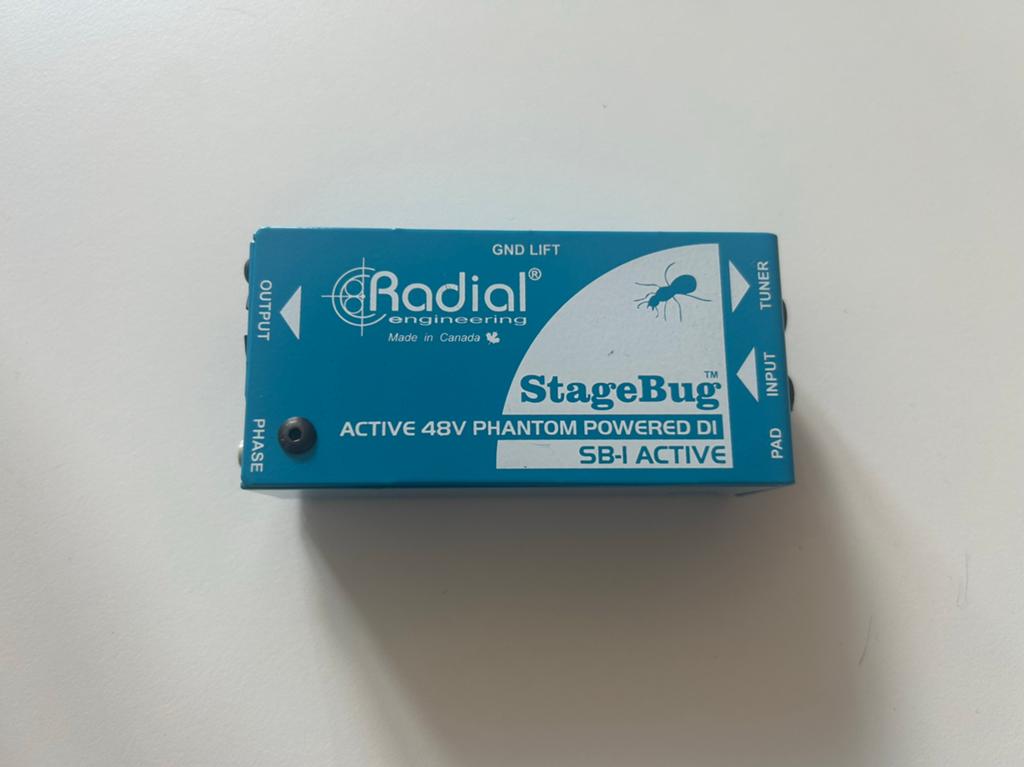 Radial Stage Bug SB-1 Active Acoustic DI, Ophalen of Verzenden, Nieuw