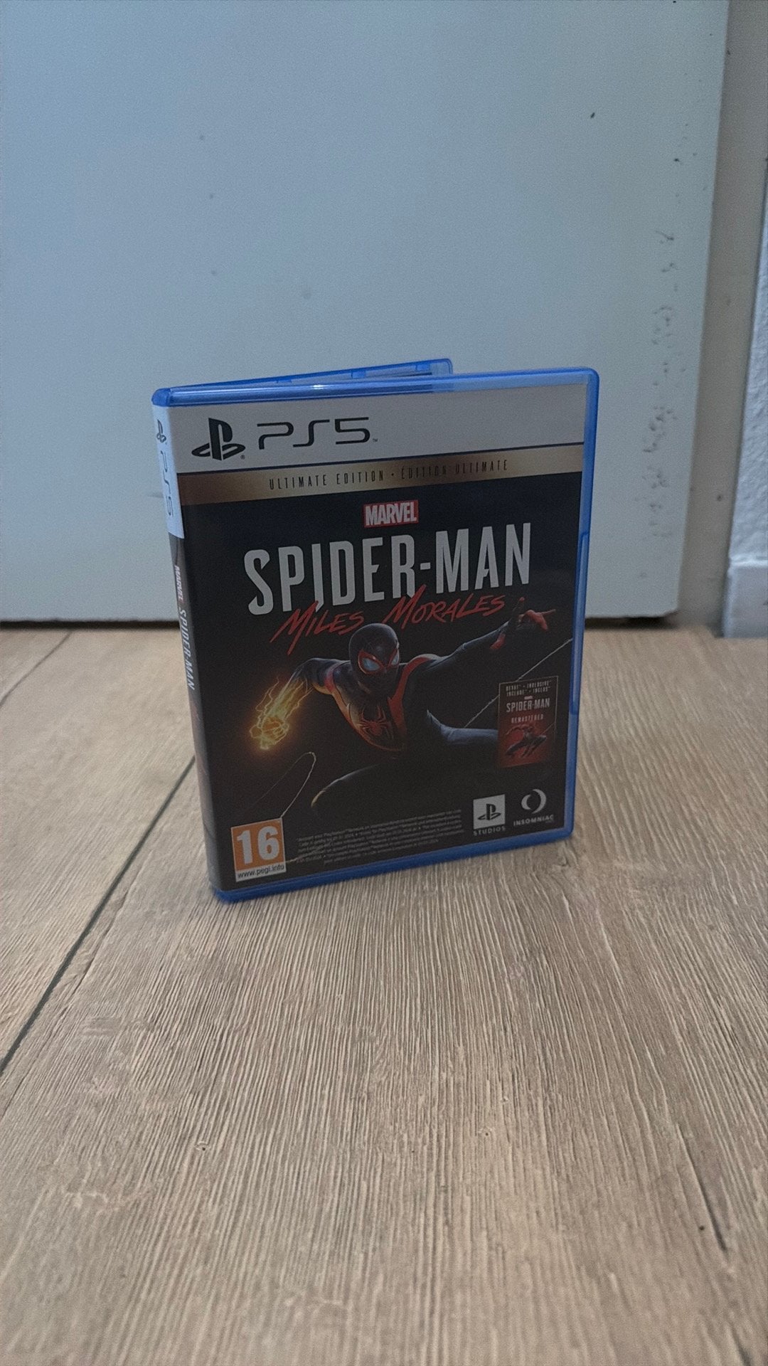 PS5 Disk - Spider-Man Miles Morales Ultimate Edition, Avontuur en Actie, 1 speler, Ophalen of Verzenden, Zo goed als nieuw