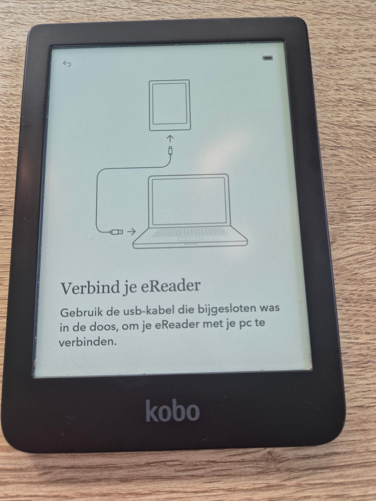 Kobo Clara HD in goede staat, 8 GB, 6 inch of minder, Ophalen of Verzenden, Zo goed als nieuw