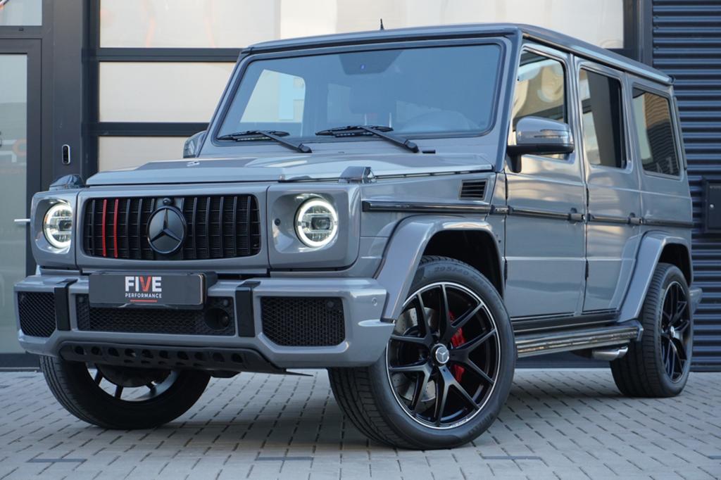 Mercedes G63 AMG 571pk/ Akrapovic / Facelift / Trekhaak/ H-K, Auto's, Automaat, 5461 cc, Leder, Bedrijf