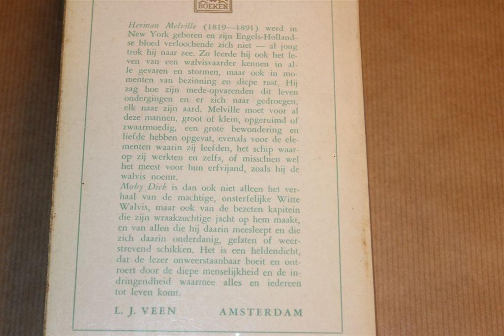 Moby Dick — Herman Melville [Amstelboek 1961], Boeken, Literatuur, Ophalen of Verzenden, Gelezen