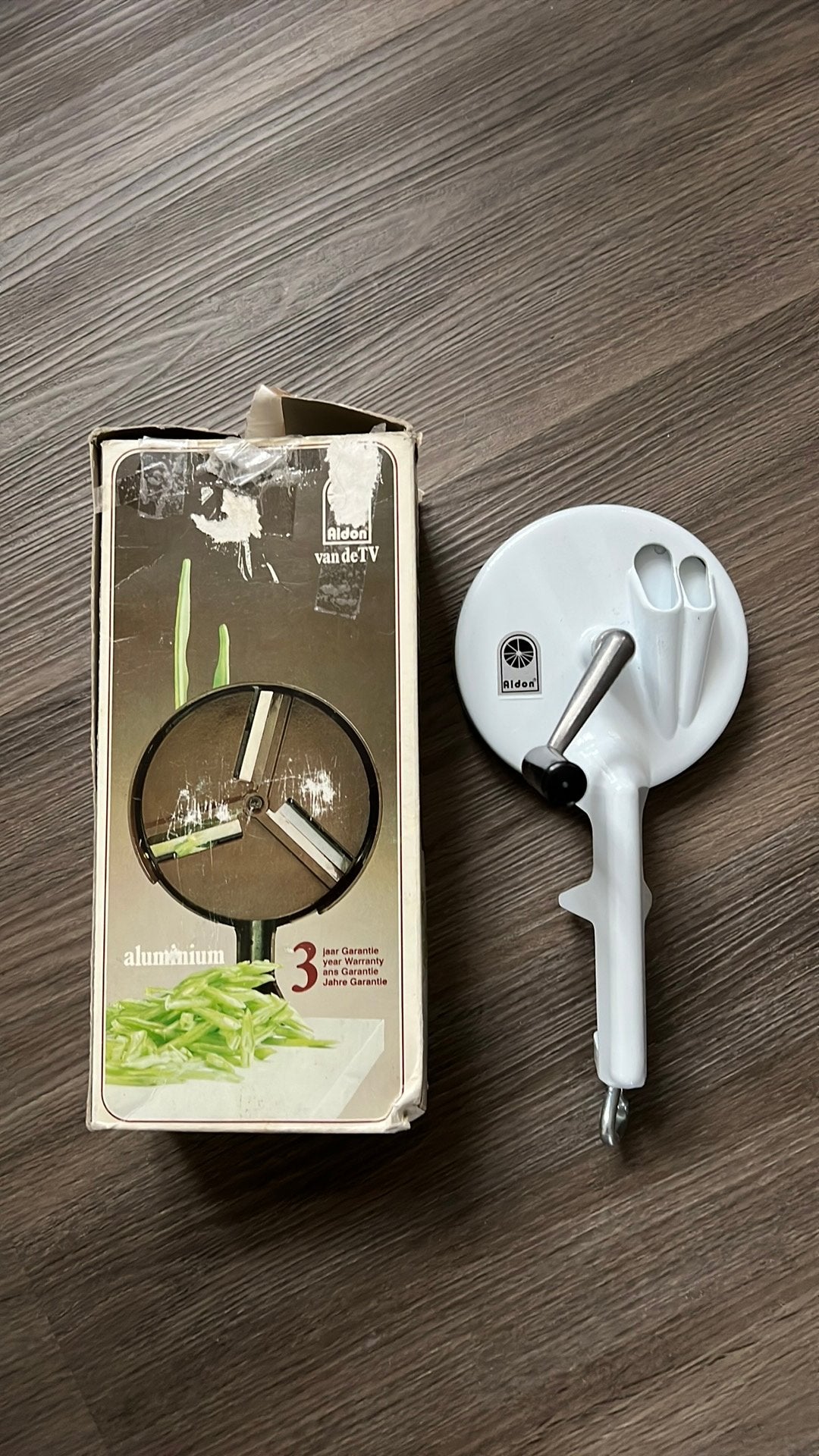 Aldon bonensnijder vintage, Ophalen of Verzenden, Zo goed als nieuw