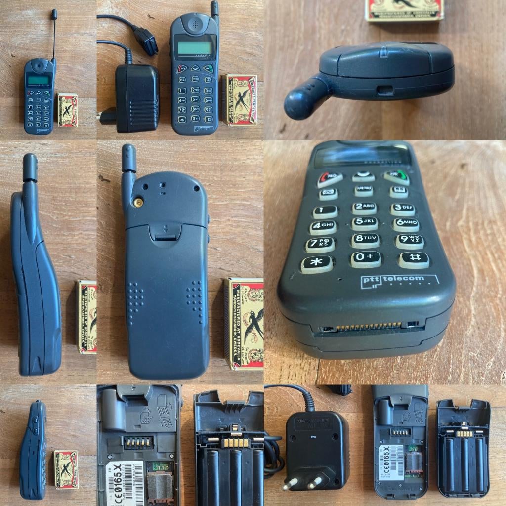 PTT Telecom CE0165X uitschuifbare antenne vintage mobieltje, Ophalen of Verzenden, Gebruikt, Geen camera, Klassiek of Candybar