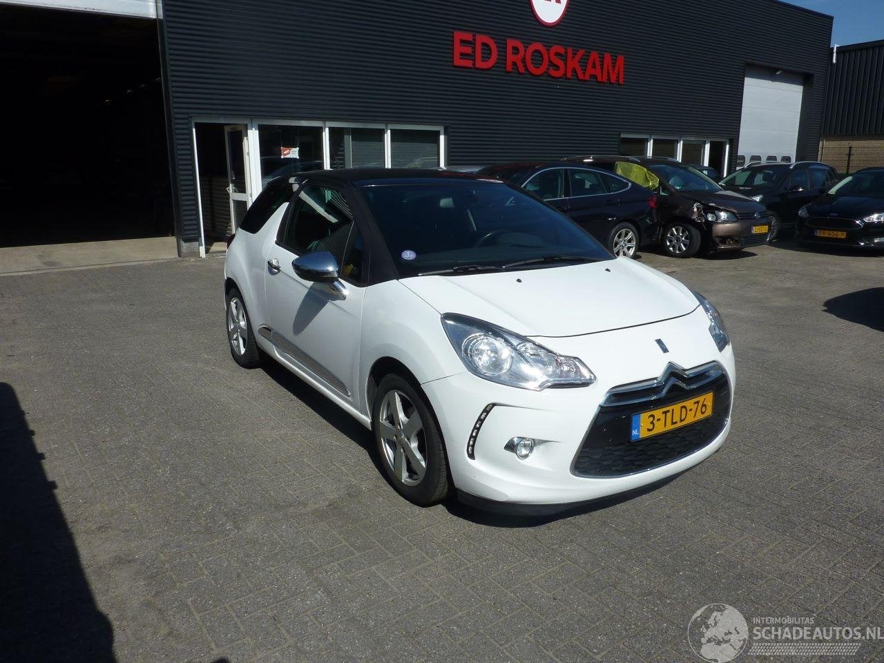 Citroën DS3 1.2 VTI SO CHIC (bj 2014), Auto diversen, Schadeauto's, Webaccessibility@stellantis.com, Overige carrosserieën, Citroën