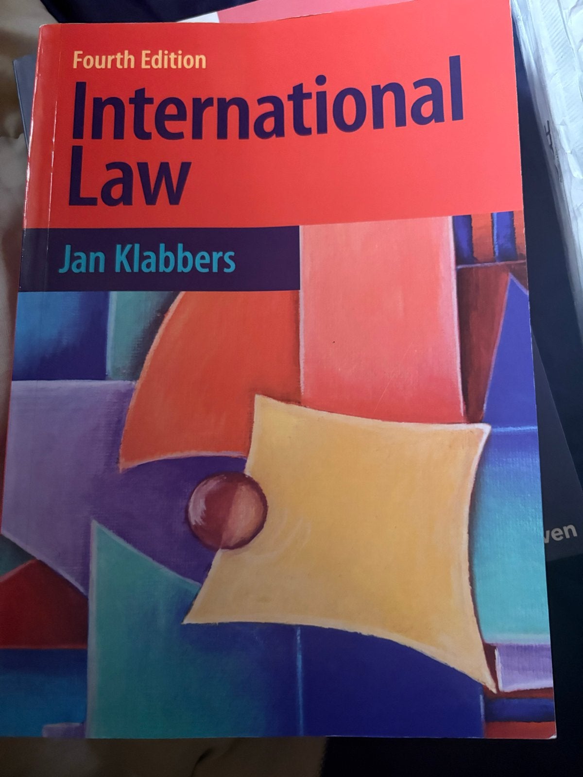International Law - 4e druk - Jan Klabbers, Boeken, Ophalen of Verzenden, Gamma, Nieuw, WO