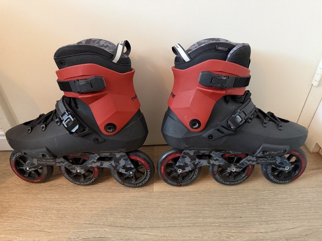 Rollerblade Twister 110 freeskates maat 45,5/46 - 3x110mm, Ophalen of Verzenden, Gebruikt, Overige merken
