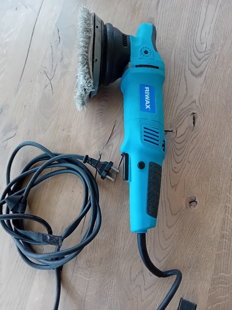 polijstmachine Riwax 880W, Ophalen of Verzenden, Zo goed als nieuw