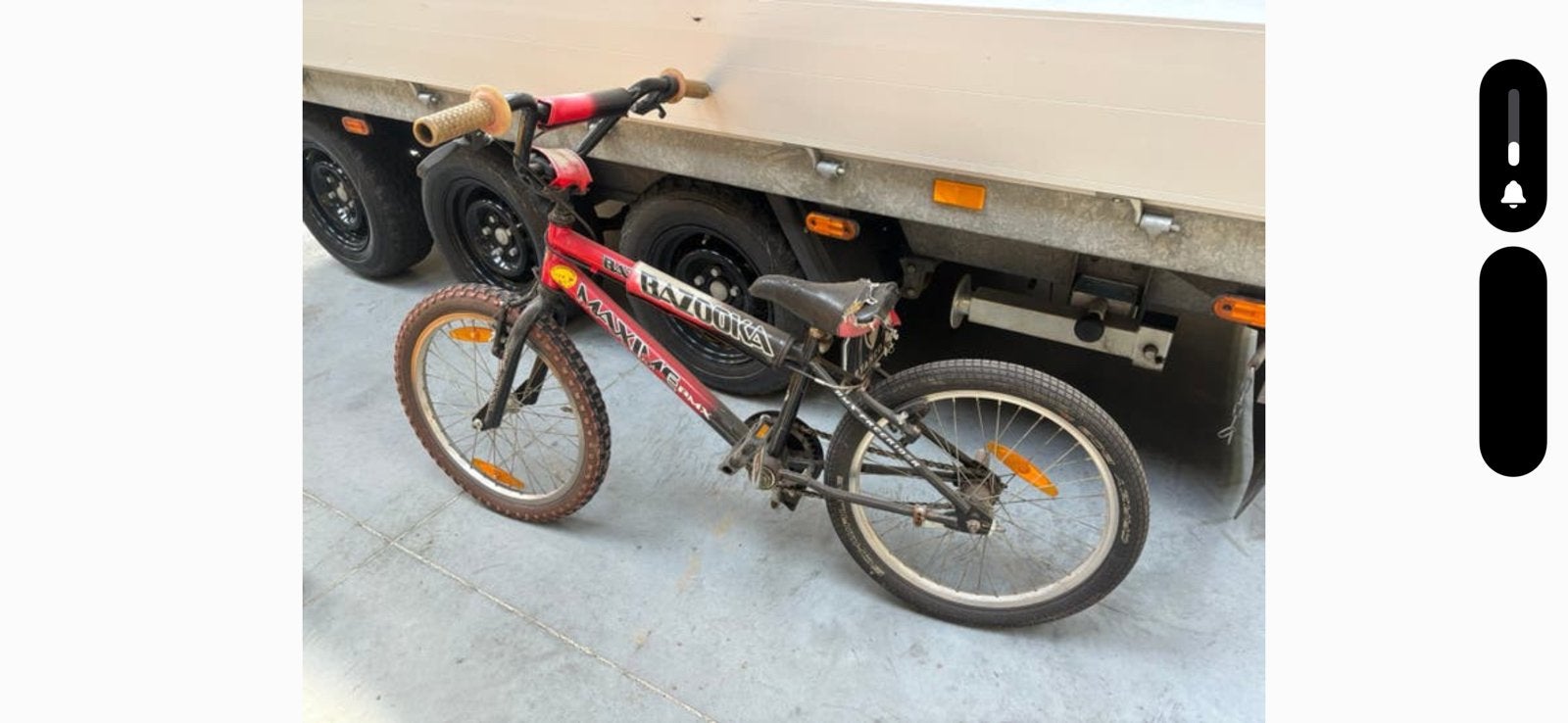 BMX kindermaat, Fietsen en Brommers, Ophalen, Zo goed als nieuw, Staal