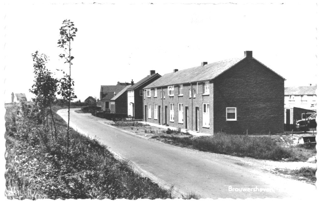 43991 Brouwershaven Zuidwal ZL Nette oude kaart Onbeschreven