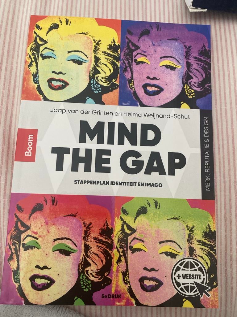 Mind the Gap: Stappenplan Identiteit en Imago, Boeken, Ophalen of Verzenden, Zo goed als nieuw, Economie en Marketing