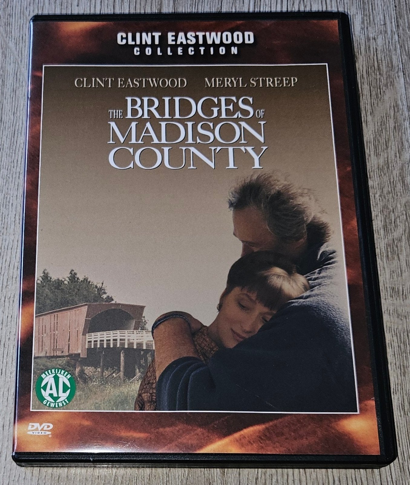 The Bridges of Madison County - Clint Eastwood DVD, Inclusief doosje, Alle leeftijden, Ophalen of Verzenden, Gebruikt