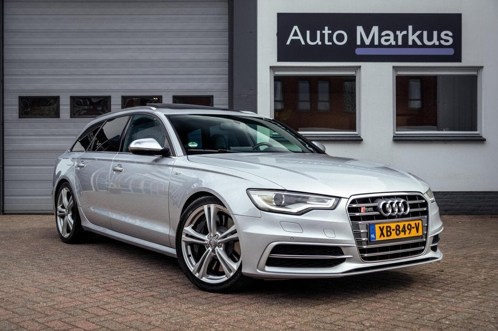 Audi S6 Avant 4.0 TFSI quattro Pano|Soft-Close|RS Zetels|360, Auto's, Audi, Automaat, Euro 5, Gebruikt, 8 cilinders