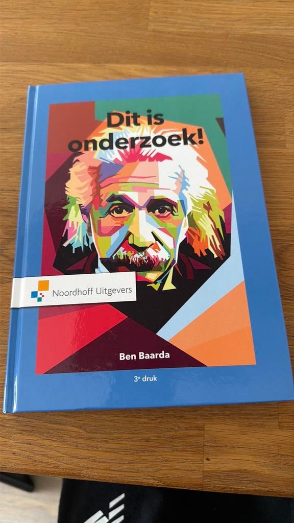 Ben Baarda - Dit is onderzoek!, Boeken, Sociale wetenschap, Nieuw, Ophalen of Verzenden, Ben Baarda