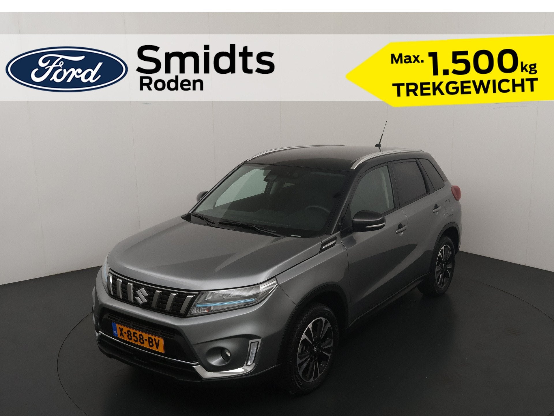 Suzuki Vitara 1.4 Boosterjet Style Smart Hybrid | Trekhaak |, Auto's, Gebruikt, 4 cilinders, 49 €/maand, Origineel Nederlands