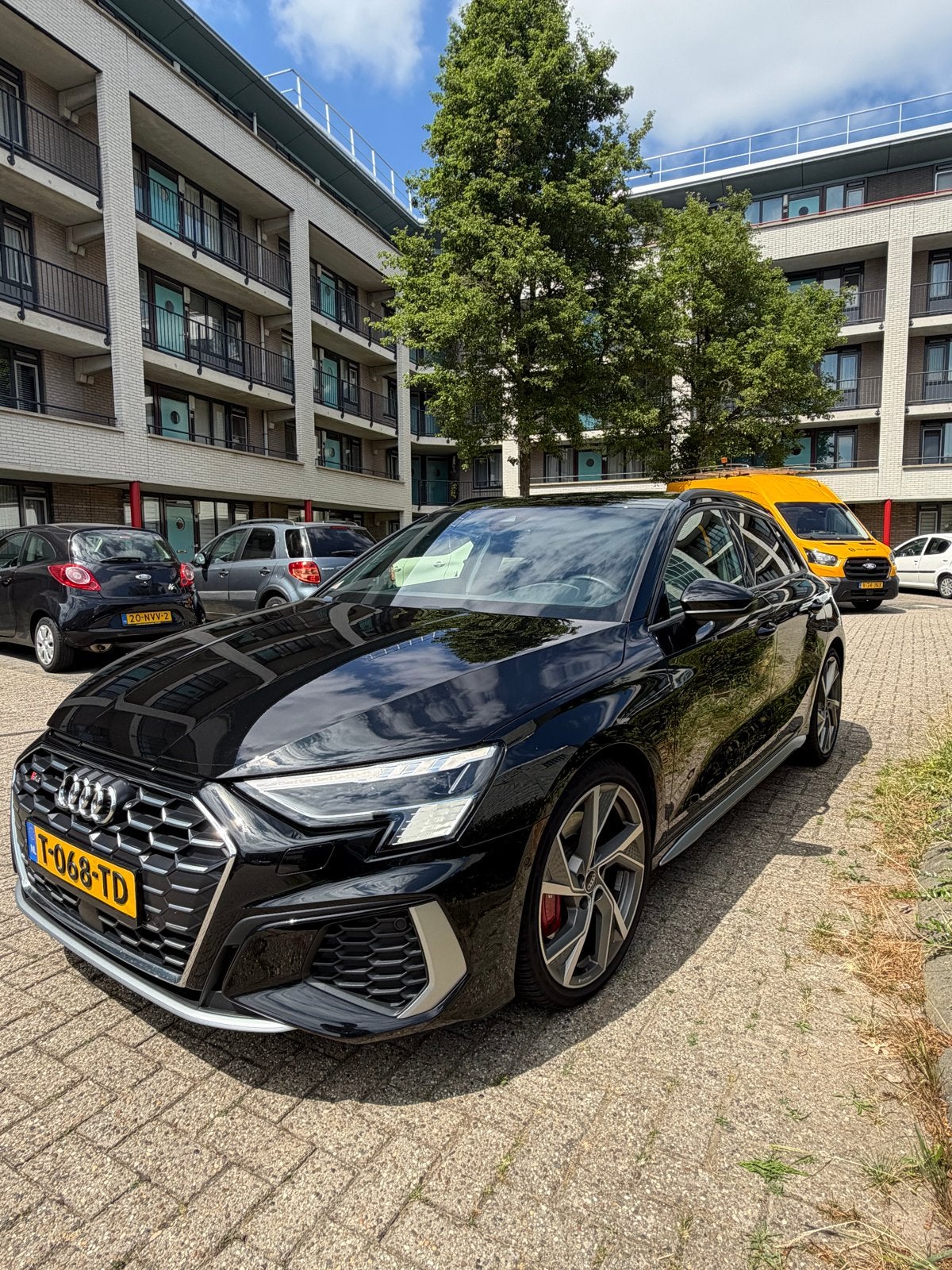 Audi S3 310pk Quattro 2021 Zwart, Auto's, Audi, Automaat, S3, Zwart, 4 cilinders