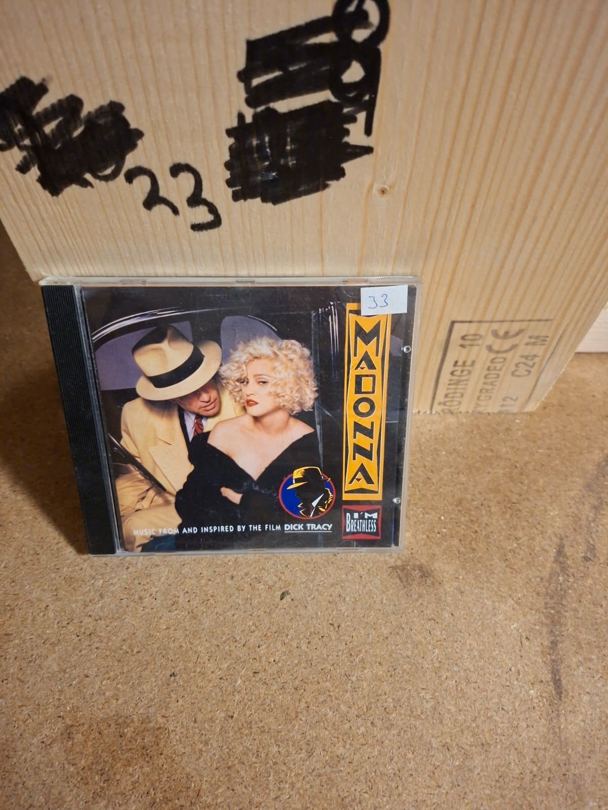 Madonna - I'm Breathless (Music from Dick Tracy), Ophalen of Verzenden, Gebruikt, Pop, Album