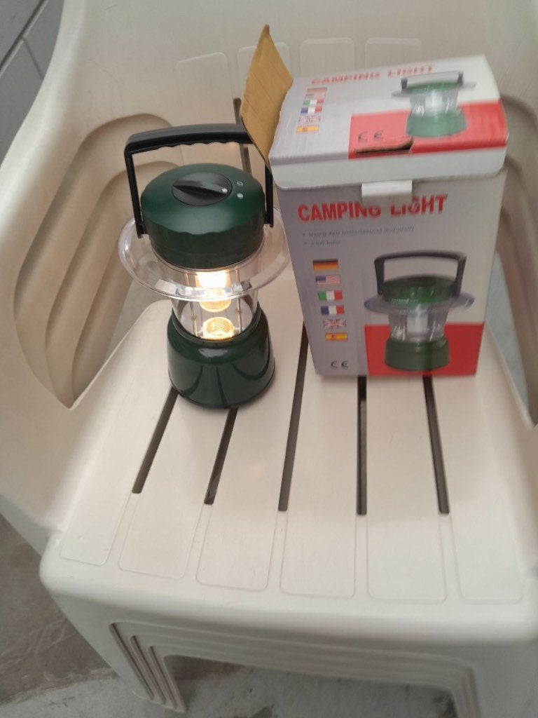 Camping lamp, Ophalen, Zo goed als nieuw