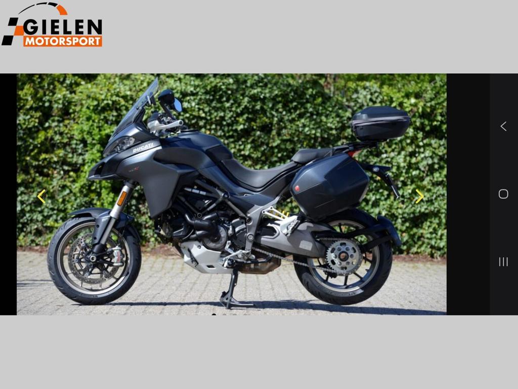 DUCATI MULTISTRADA 1260 S (bj 2018), DUCATI, 2 cilinders, Motorrijbewijs A, Bedrijf