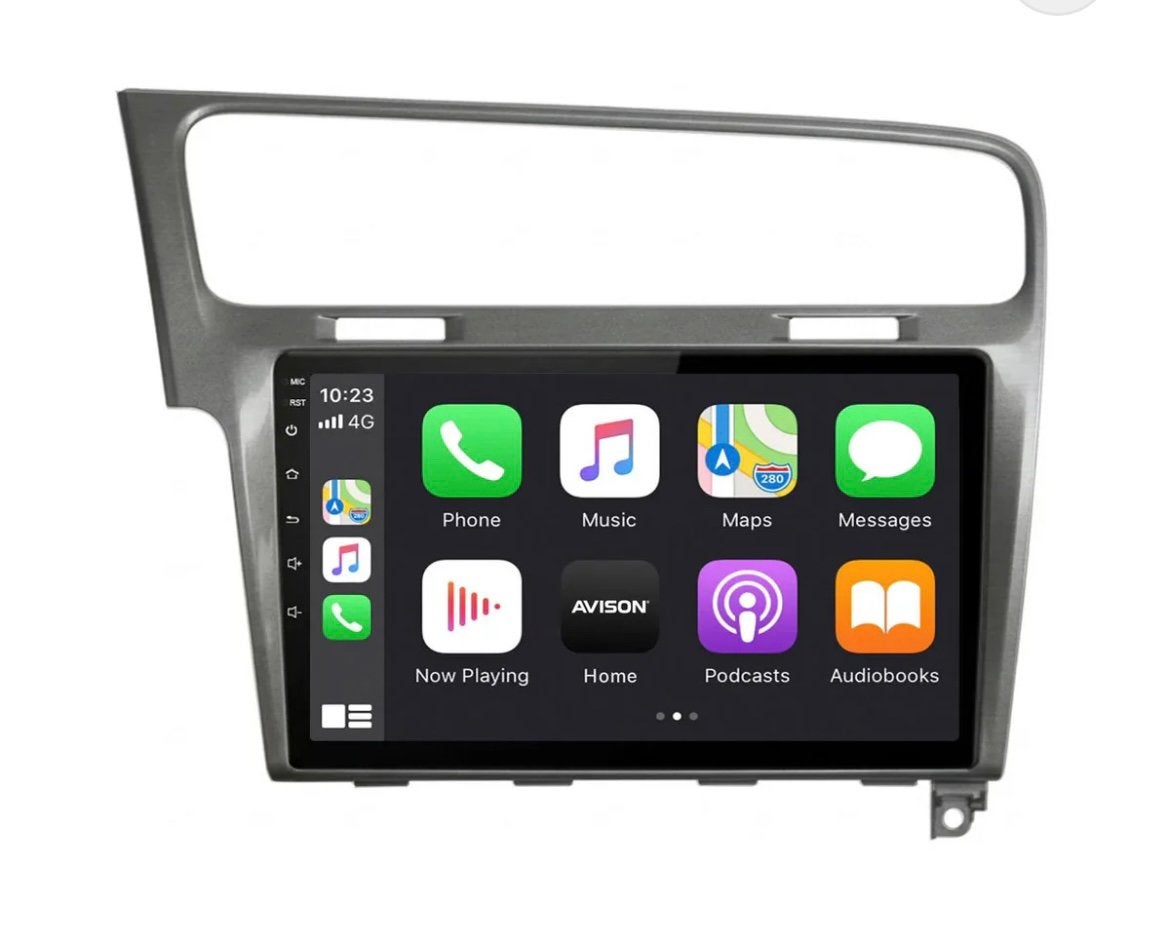VW Golf 7 Car Stereo Navigatie CarPlay Android Auto Grijs Pr, Ophalen, Nieuw