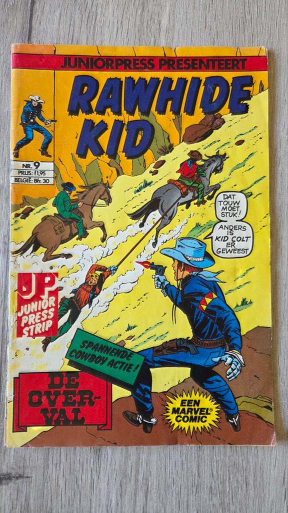 Rawhide Kid - Juniorpress Presenteert - Nummer 9, Amerika, Stan Lee, Ophalen of Verzenden, Gelezen