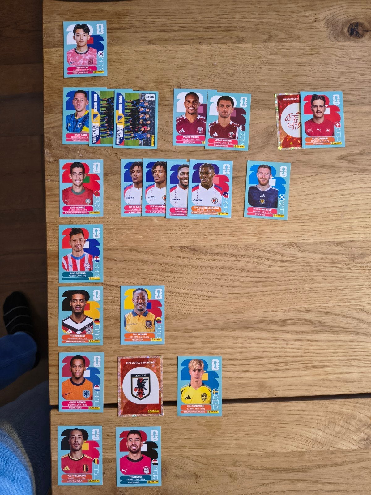 Panini wk 2026 stickers ruilen, Ophalen of Verzenden, Meerdere stickers
