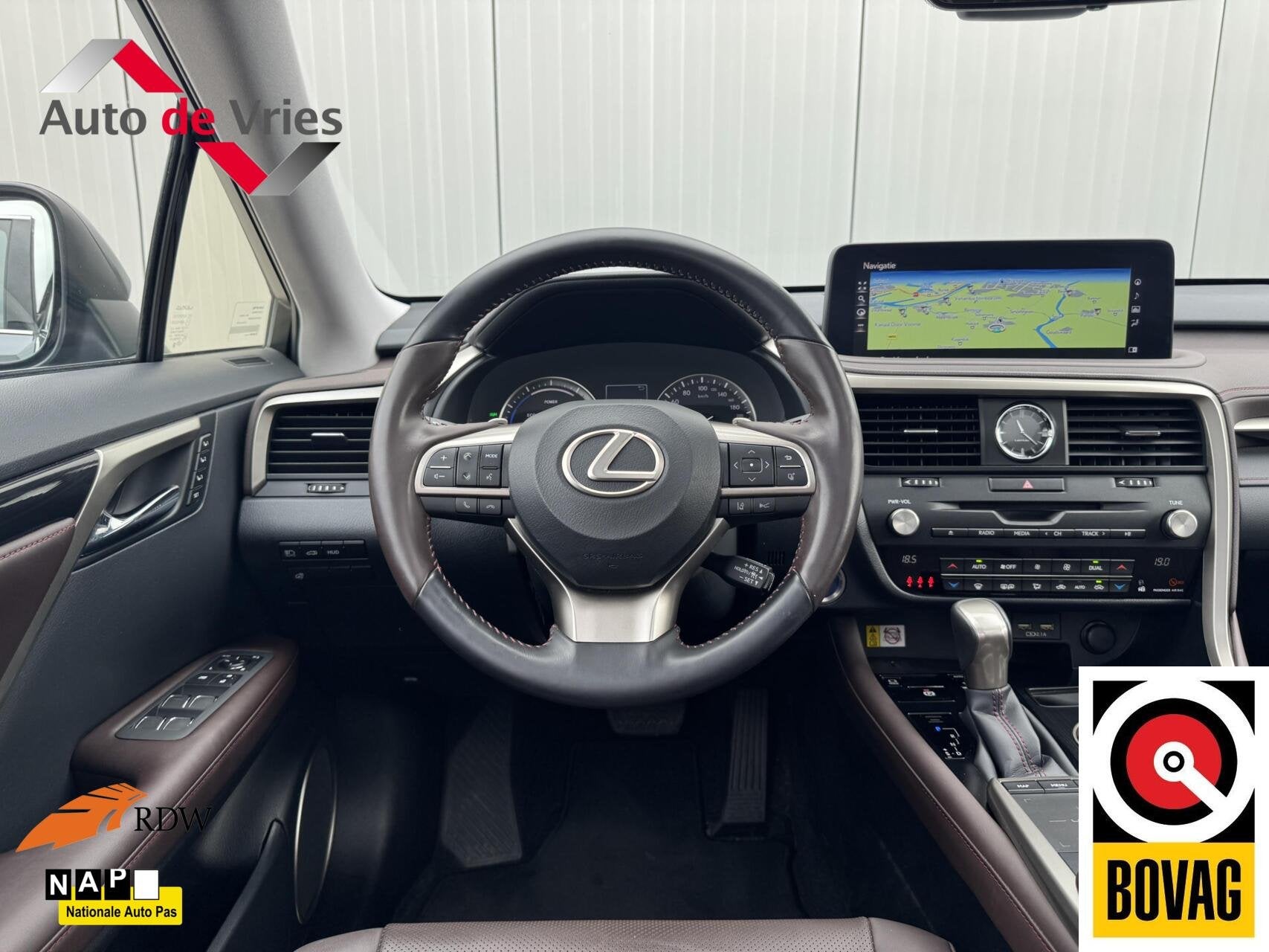 Lexus RX 450h AWD Executive Line|NL-Auto|Schuifdak|Navi, Auto's, Dealer onderhouden, Gebruikt, Euro 6, Vierwielaandrijving