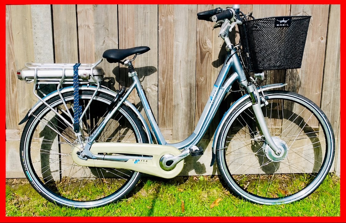 36V DAMES elektrische SPARTA C4 fiets 53 inch E-bike f8e C5, Sparta, Ophalen of Verzenden, Zo goed als nieuw, 51 tot 55 cm
