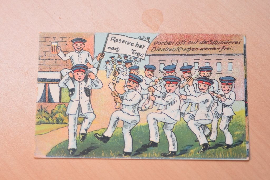 Duitse ansichtkaart 1918, Verzamelen, Ophalen of Verzenden, Landmacht, Duitsland, Foto of Poster