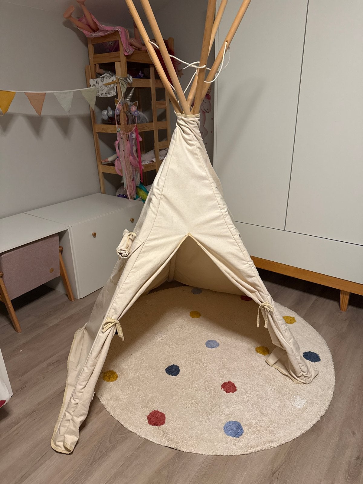 Petit Amélie tipi tent voor kinderen, Ophalen, Zo goed als nieuw, Overige materialen