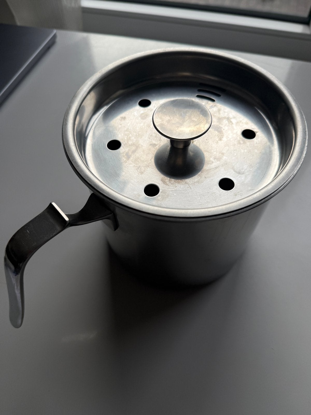 Melkpan 2,5L Gero Zilmeta Dick Simonis, Huis en Inrichting, Ophalen, Gebruikt, Rvs, Kookpan