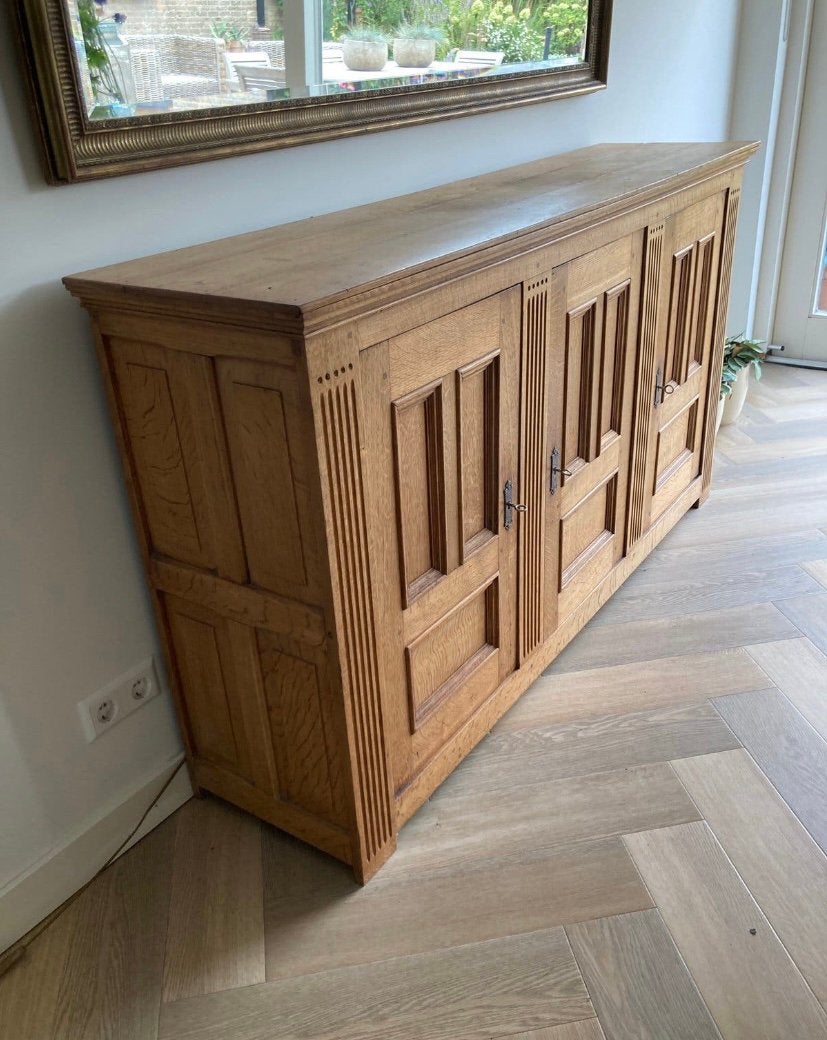 Vintage uniek dressoir, Huis en Inrichting, Kasten | Dressoirs, Ophalen, Gebruikt, Met deur(en), 150 tot 200 cm