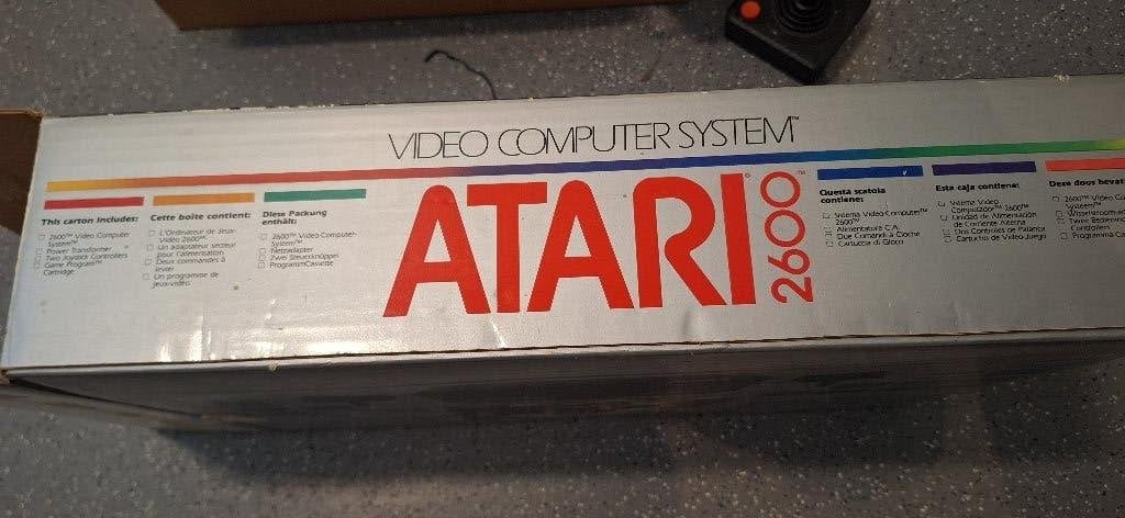 Antari Video Computer Systeem, Spelcomputers en Games, Met 2 controllers, Ophalen of Verzenden, Atari 2600, Gebruikt