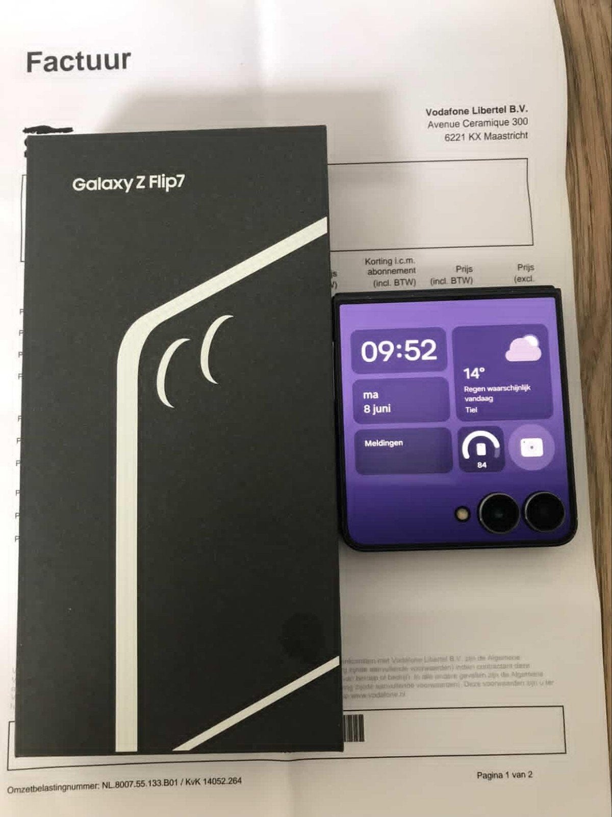 Samsung Z Flip 7 512GB zwart, Telecommunicatie, Mobiele telefoons | Samsung, Zwart, Zo goed als nieuw, Galaxy Z Flip, 512 GB