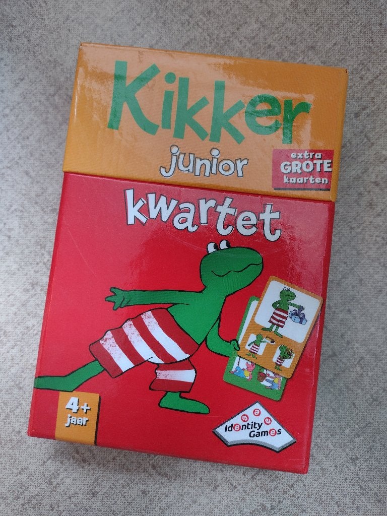 Kikker junior kwartet, Ophalen of Verzenden, Zo goed als nieuw, Kwartet(ten)