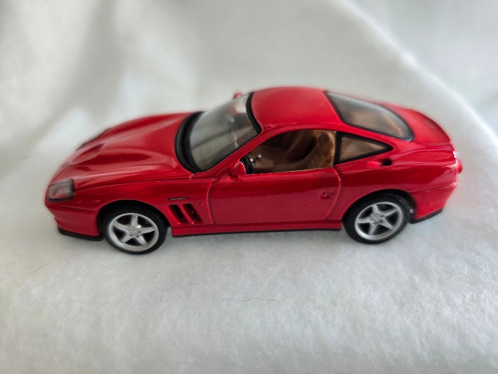 Ferrari 550 maranello 1/43, Ophalen of Verzenden, Gebruikt, Auto, Overige merken
