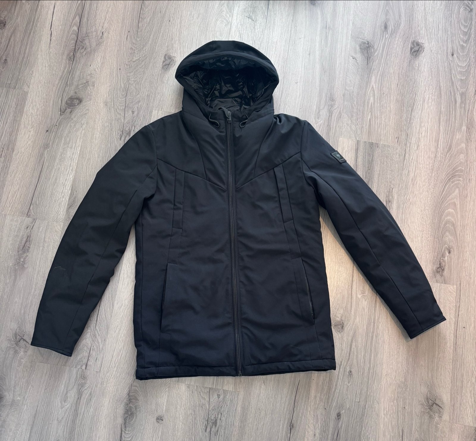 Silvercreek heren jas maat M - Zo goed als nieuw, Kleding | Heren, Ophalen of Verzenden, Zo goed als nieuw, Maat 48/50 (M), Zwart