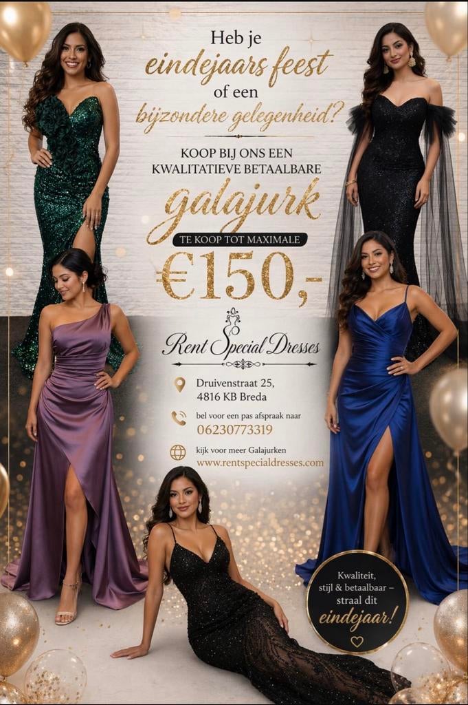 Kwalitatieve betaalbare galajurken voor speciale gelegenhede, Kleding | Dames, Ophalen, Nieuw, Overige kleuren, Galajurk