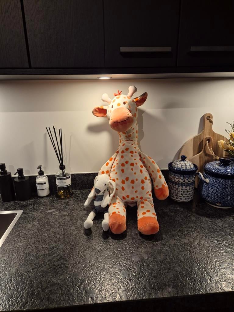 Happy Horse Big Giraffe, Kinderen en Baby's, Speelgoed | Knuffels en Pluche, Ophalen of Verzenden, Overige typen