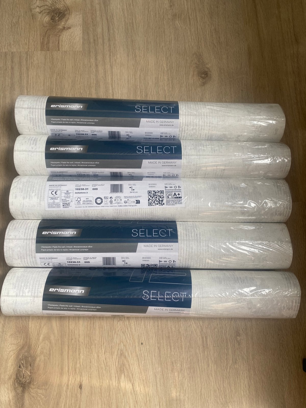 Behang (5 rollen), Ophalen of Verzenden, Vliesbehang, Erismann