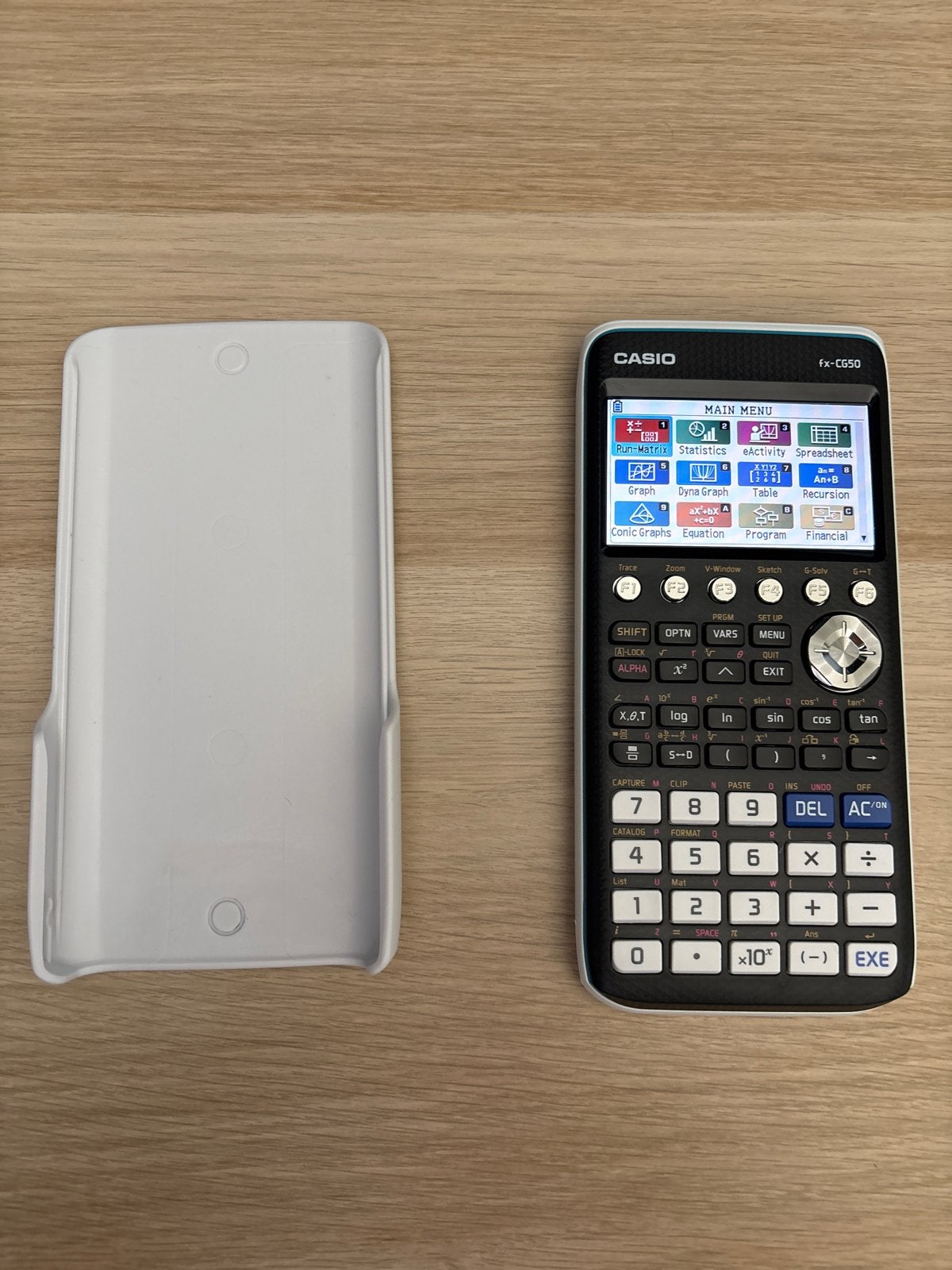 CASIO fx-CG50 grafische rekenmachine, Ophalen, Grafische rekenmachine, Zo goed als nieuw