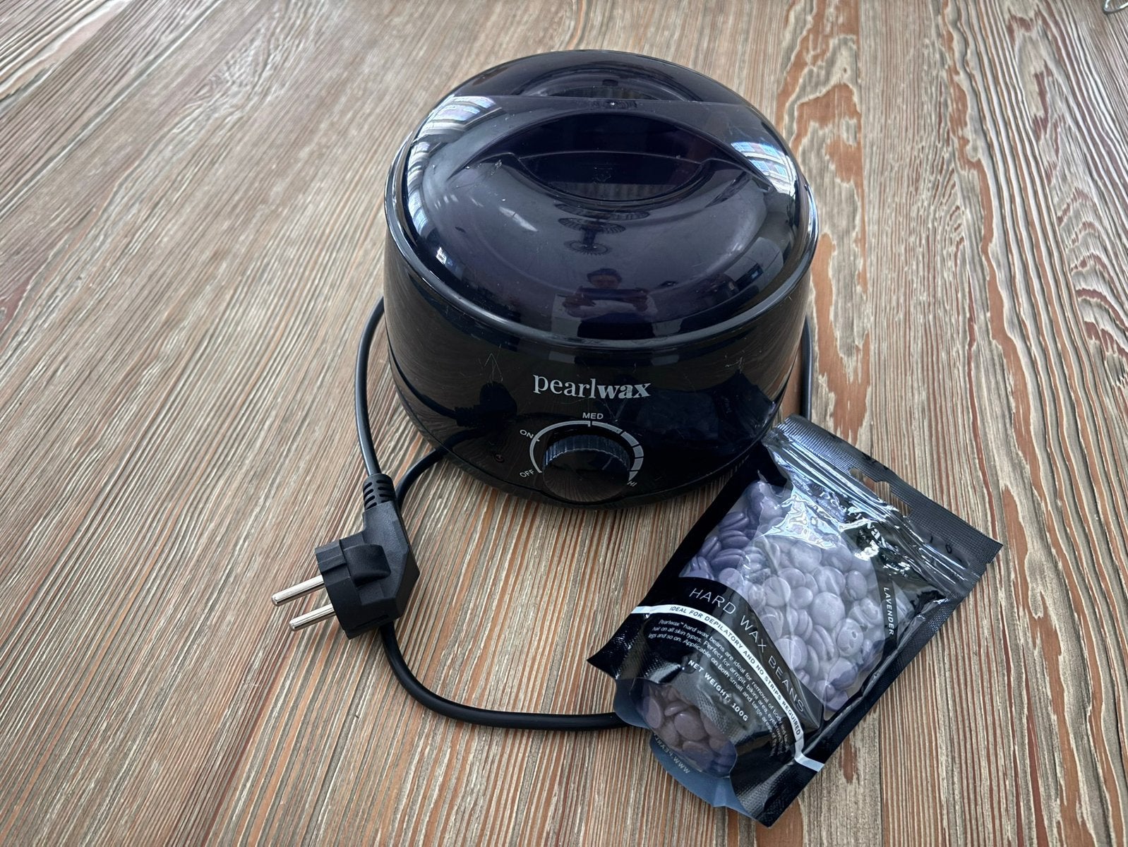 Pearlwax waxverwarmer met waxkralen, Verzenden, Gebruikt, Overige typen