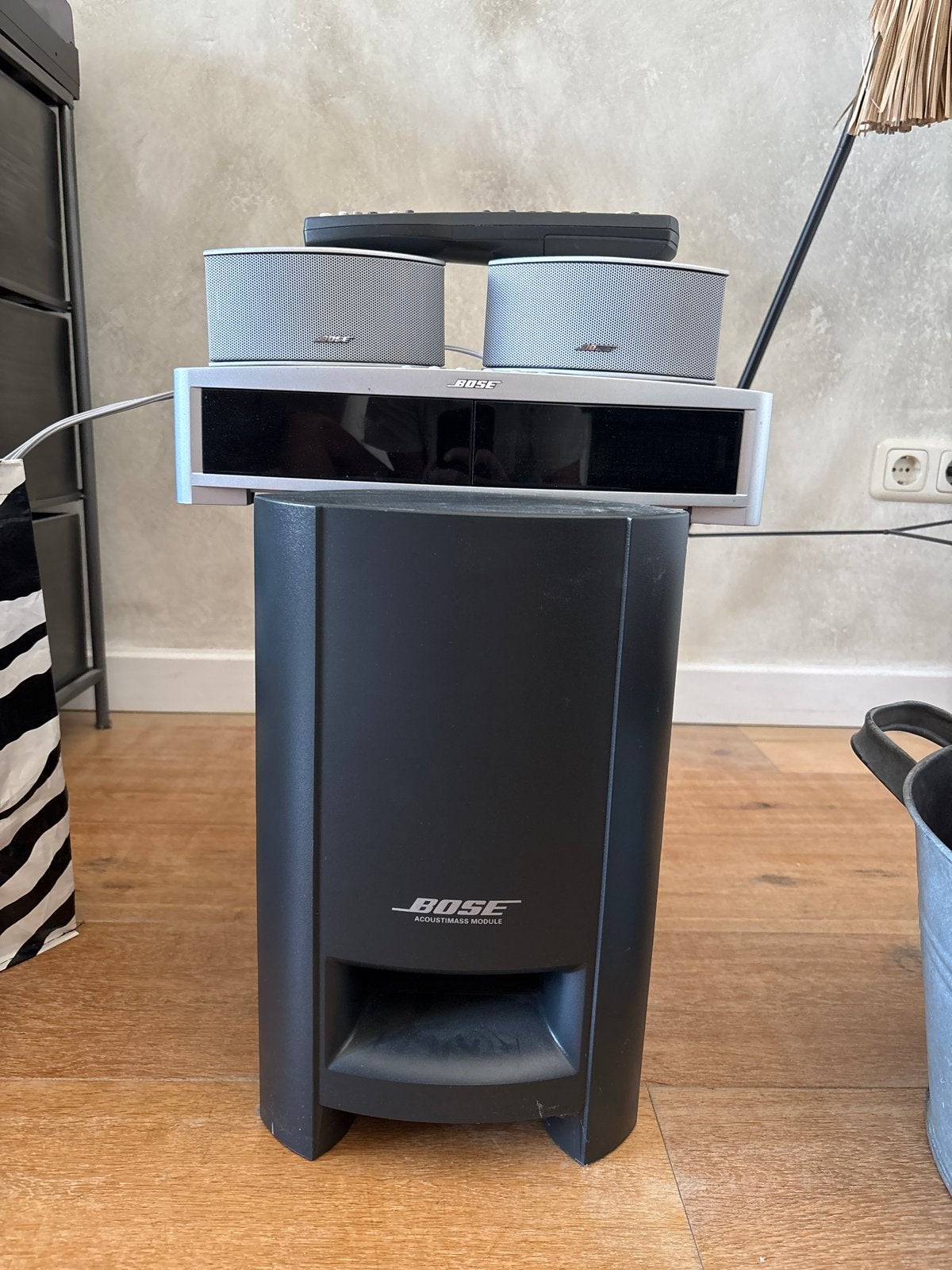 Bose 3-2-1 II GSX Powered Speaker System - Home Cinema Set, Gebruikt, 2.1-systeem, 70 watt of meer, Overige spelers