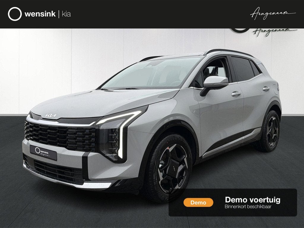 Kia Sportage 1.6 T-GDi Hybrid DynamicPlusLine | Panoramadak, Auto's, Kia, 4 cilinders, Leder en Stof, Origineel Nederlands, Bedrijf